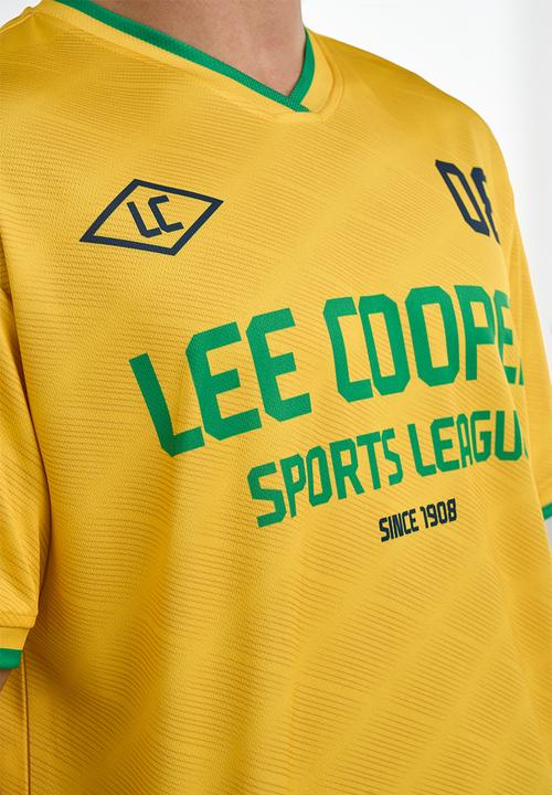 Lee Cooper - Nkanyezi Regular Fit T-Shirt  - Yellow