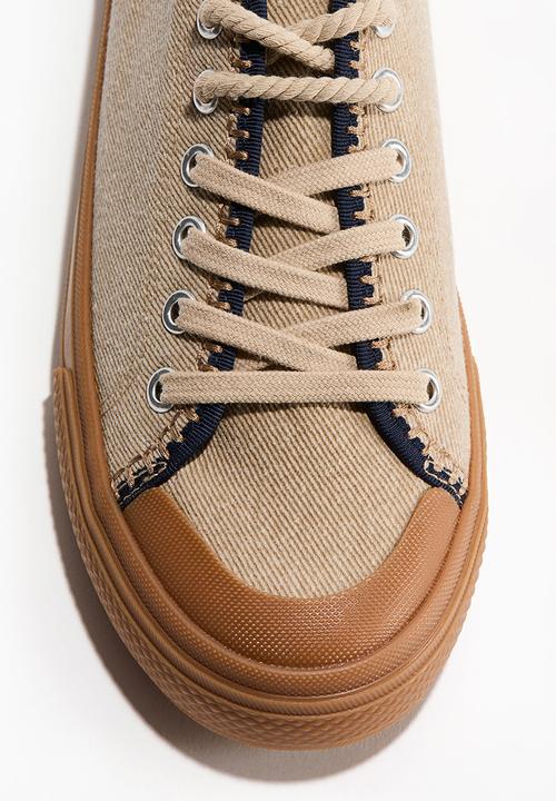 H&M - Twill trainers - beige