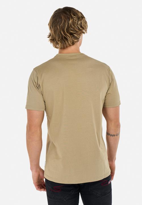Lee Cooper - Damon Regular Fit T-Shirt - Brown
