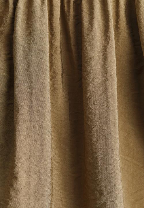 H&M - Flared-skirt dress - khaki green