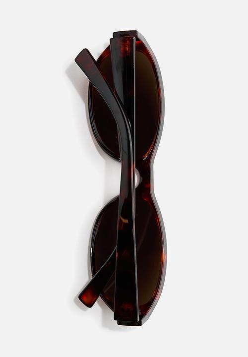 H&M - Oval sunglasses - brown/tortoiseshell pattern