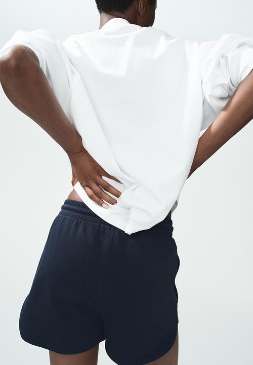 H&M - Sweatshirt shorts - dark blue