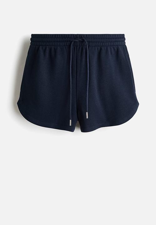 H&M - Sweatshirt shorts - dark blue
