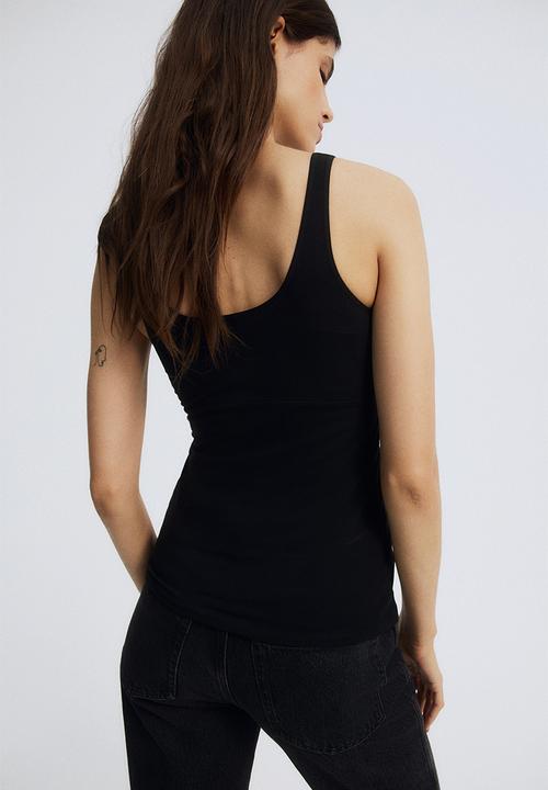 H&M - Mama nursing vest top - black
