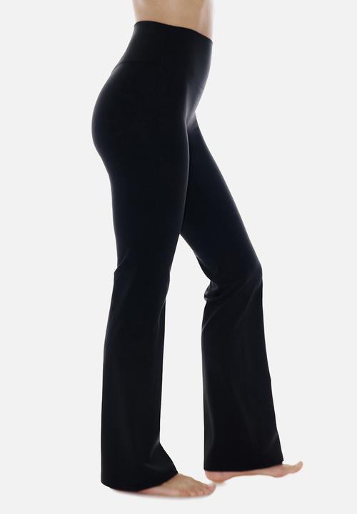 H&M - Flared yoga leggings with softmove™ - black