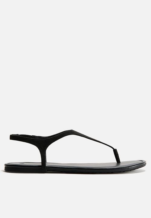 H&M - Sandals - black