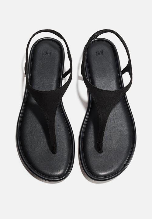H&M - Sandals - black