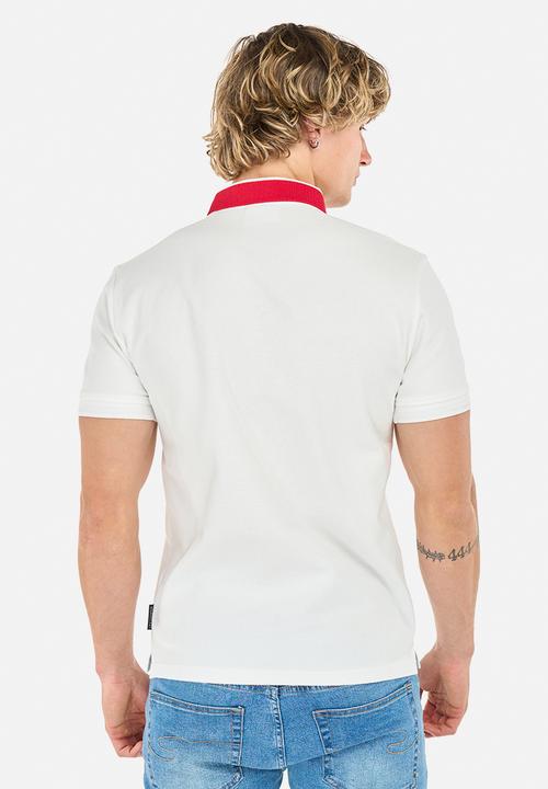 Lee Cooper - Shaka Golfer - White/Red/Navy