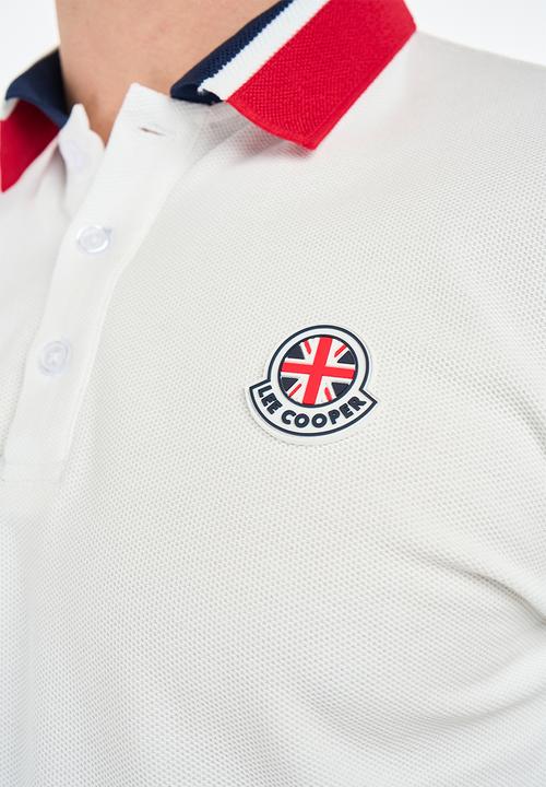 Lee Cooper - Shaka Golfer - White/Red/Navy