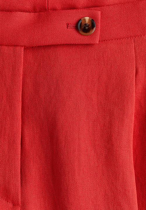 H&M - Wide tailored trousers - bright red