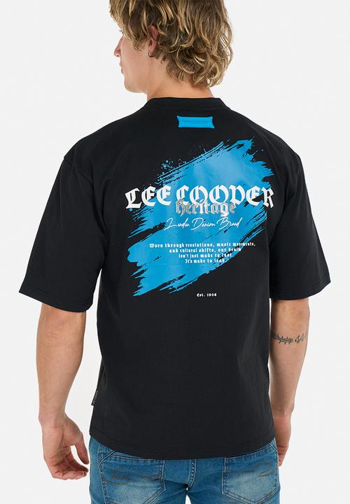 Lee Cooper - Sibusiso Oversized T-Shirt - Black
