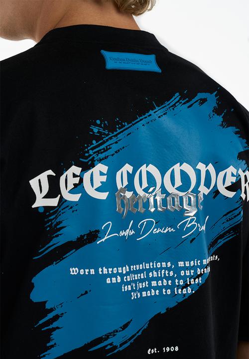 Lee Cooper - Sibusiso Oversized T-Shirt - Black