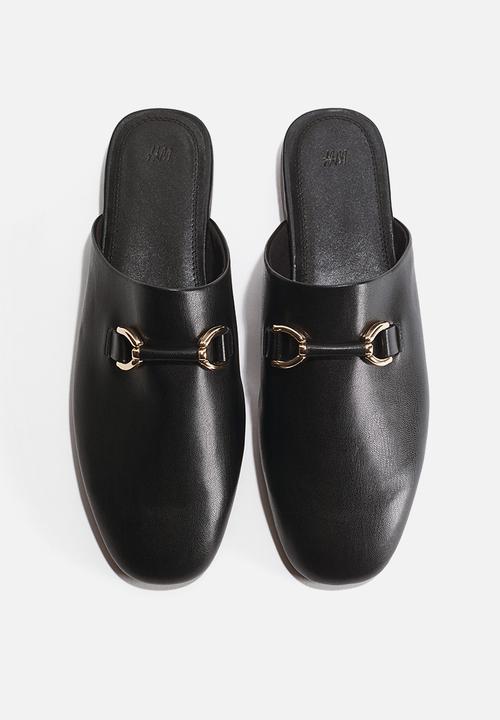 H&M - Loafer mules - black