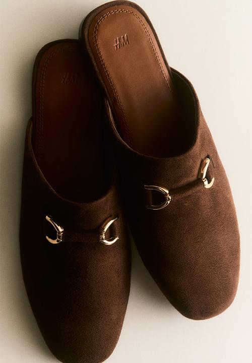 H&M - Loafer mules - dark brown