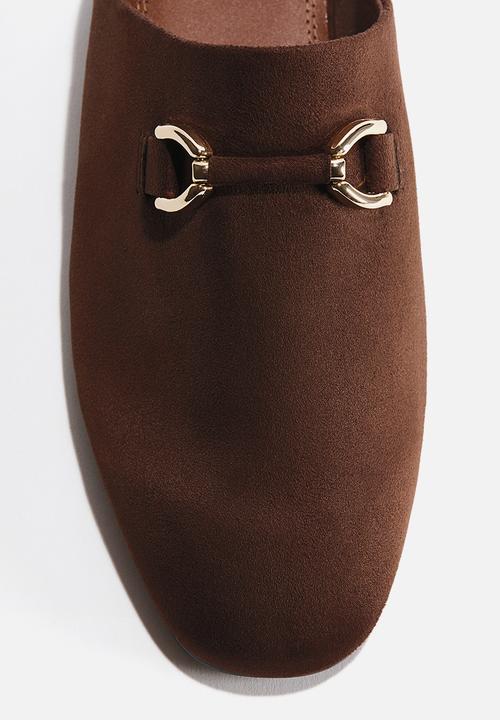 H&M - Loafer mules - dark brown