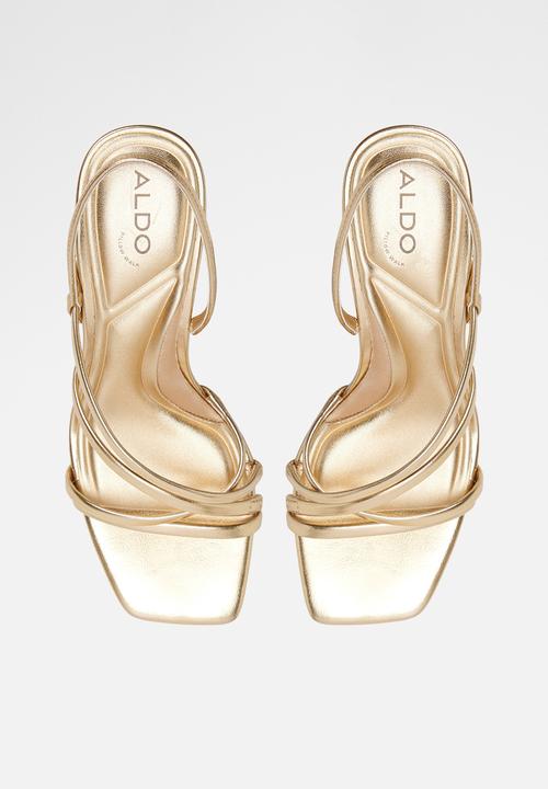 ALDO - Sonali open toe slingback - gold