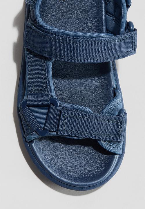 H&M - Scuba sandals - dusty blue