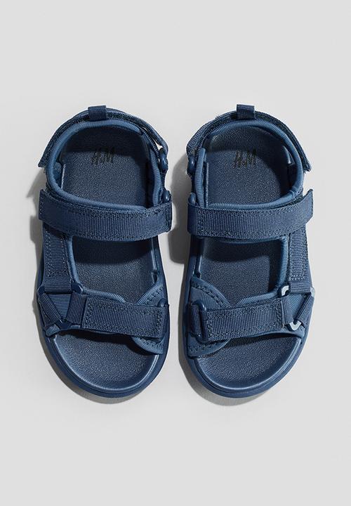 H&M - Scuba sandals - dusty blue
