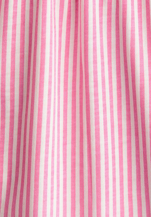 H&M - Printed cotton dress - pink/striped