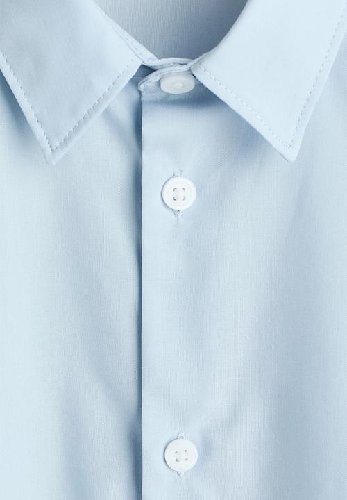 H&M - Easy-iron shirt - light blue
