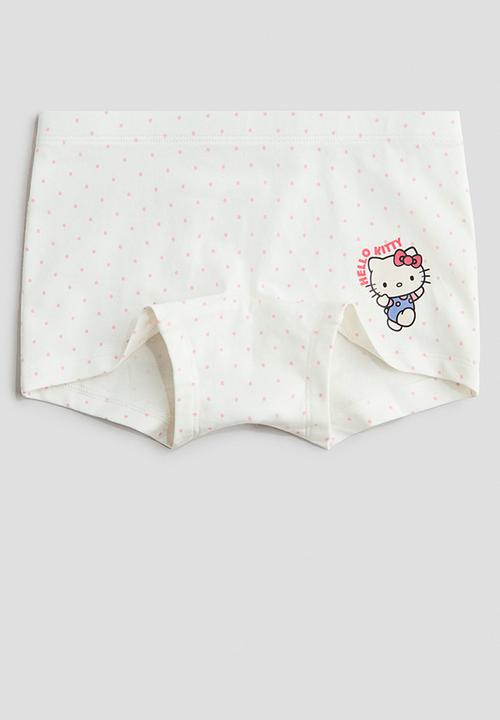 H&M - 5-Pack cotton boxer briefs - white/sanrio