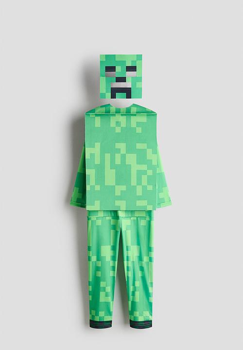 H&M - Fancy dress costume - green/minecraft