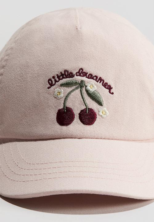 H&M - Cotton cap - light pink/little dreamer