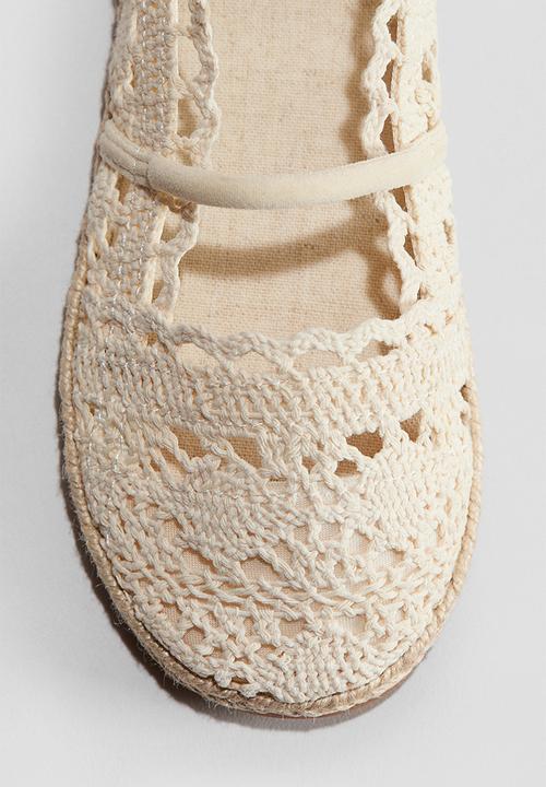 H&M - Espadrilles - light beige