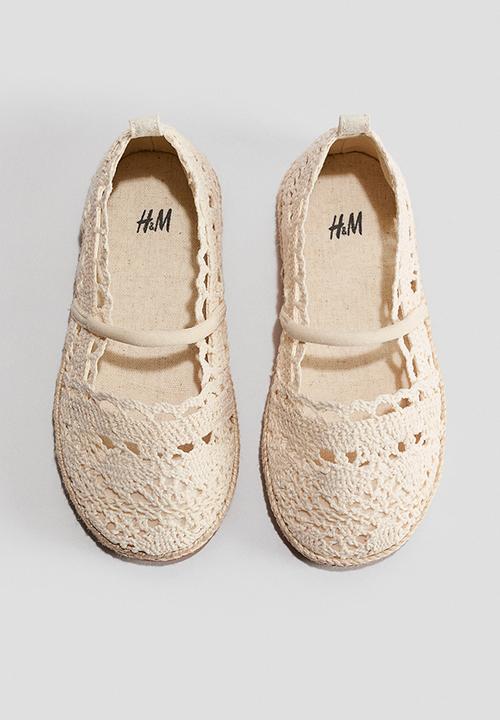H&M - Espadrilles - light beige