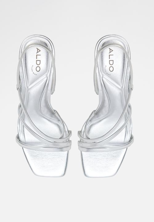 ALDO - Sonali open toe slingback - silver