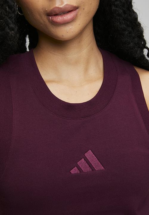 adidas Performance - W Winners Tk  - Maroon / Tonal