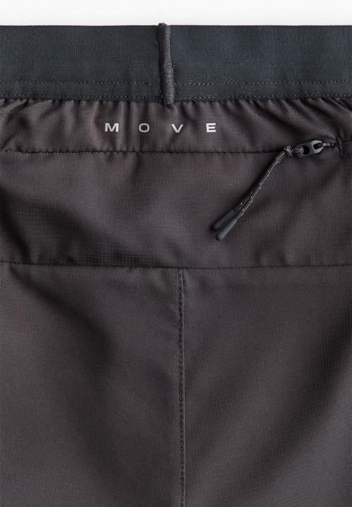 H&M - Lightweight quick dry running shorts? ? - dark grey