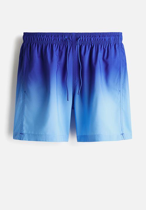 H&M - Swim shorts - blue/gradient