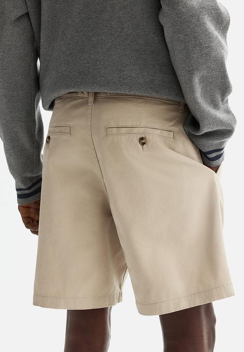 H&M - Relaxed fit chino shorts - beige