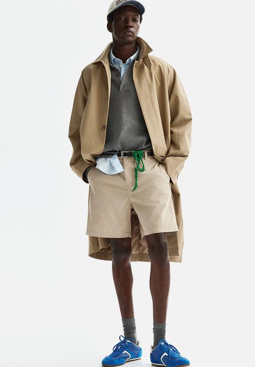 H&M - Relaxed fit chino shorts - beige