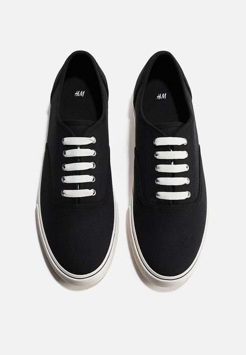 H&M - Canvas trainers - black