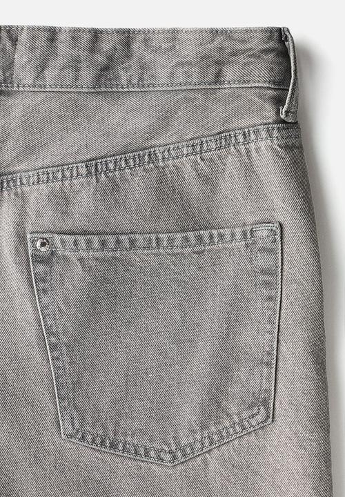 H&M - Relaxed fit denim shorts - denim grey