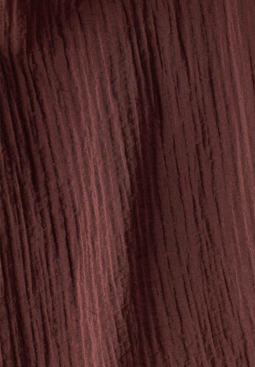 H&M - Relaxed fit textured trousers - burgundy