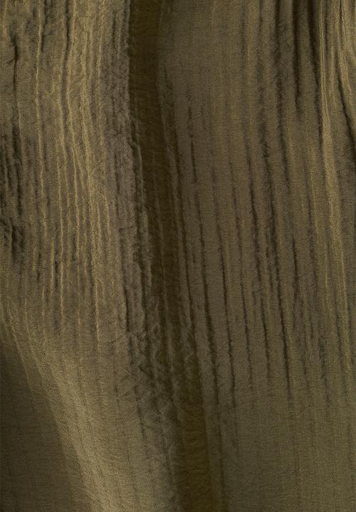 H&M - Relaxed fit textured trousers - khaki green