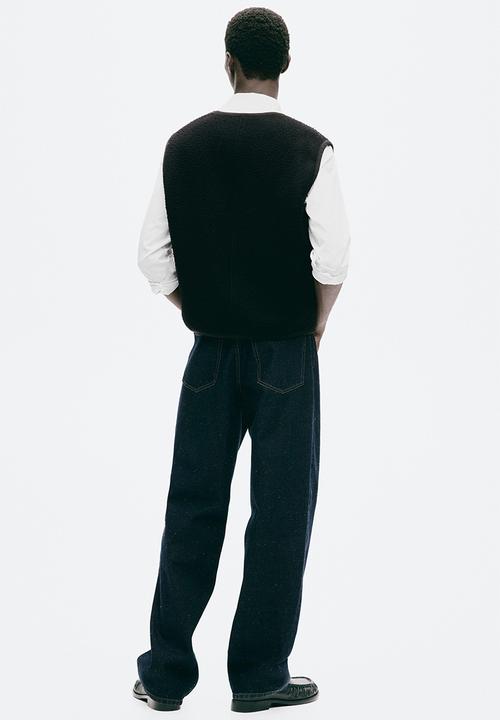 H&M - Wool-blend gilet - black