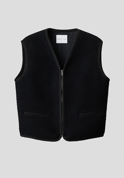 H&M - Wool-blend gilet - black