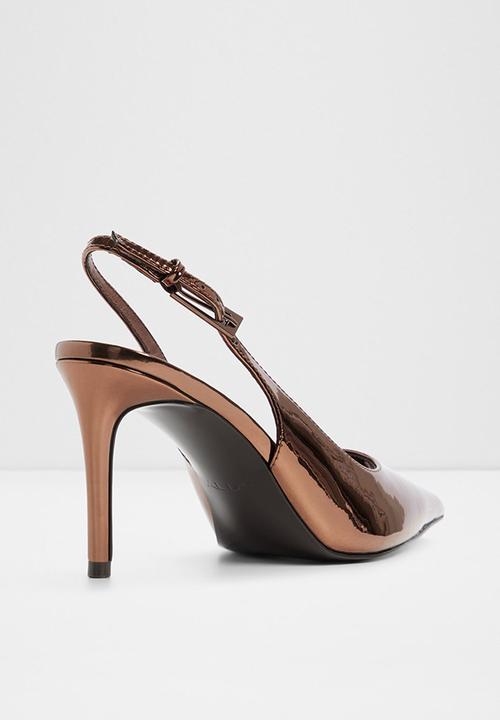 ALDO - Syliaah closed toe slingback - dark brown