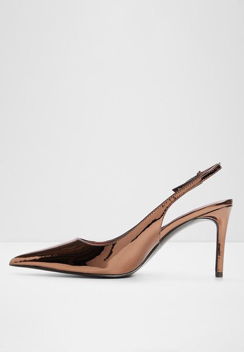 ALDO - Syliaah closed toe slingback - dark brown