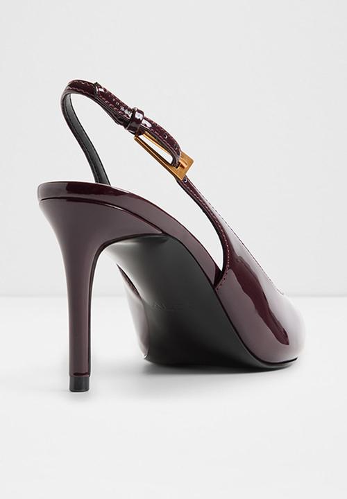 ALDO - Syliaah closed toe slingback - burgundy
