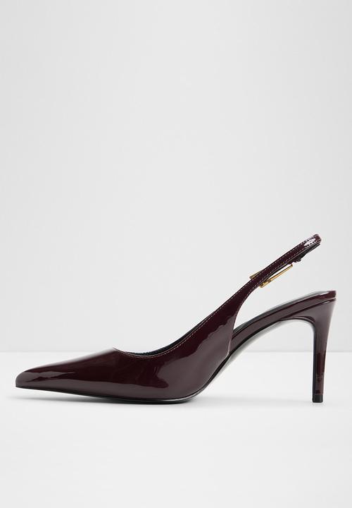 ALDO - Syliaah closed toe slingback - burgundy