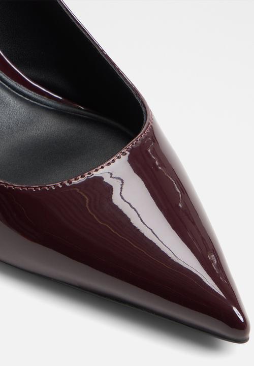 ALDO - Syliaah closed toe slingback - burgundy