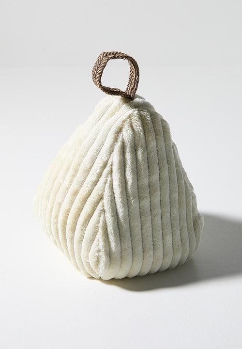 H&S - Cord Doorstopper - Natural 