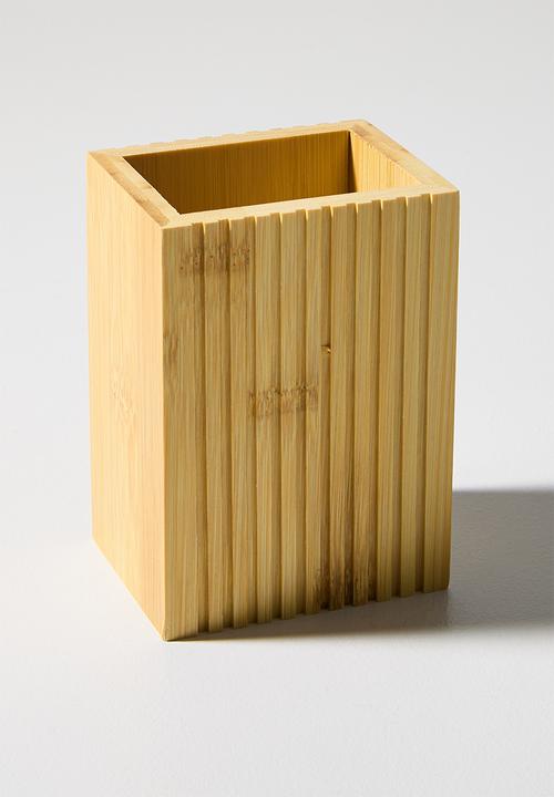Bathroom Solutions - Tusca Bamboo Hold-all - neutral
