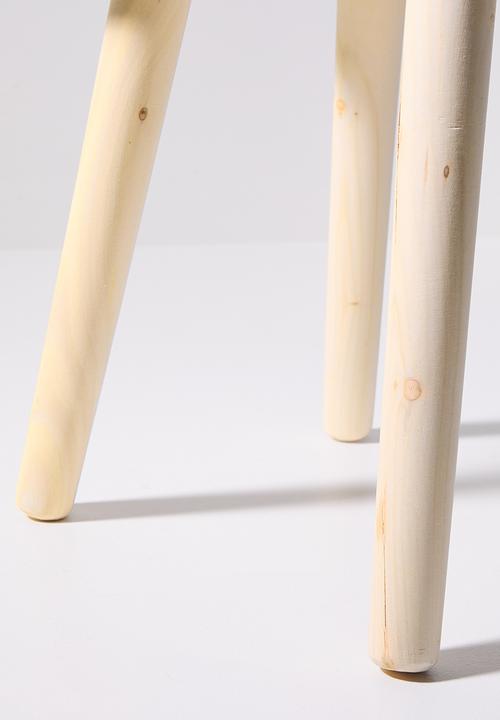 H&S - Panda Stool - White