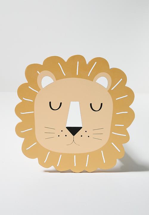 H&S - Lion Stool - Natural